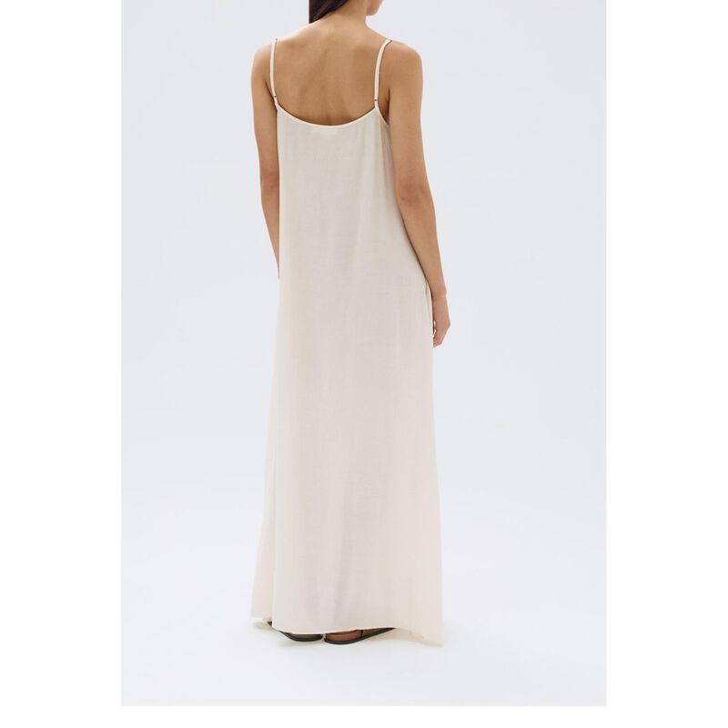 Assembly Label Lani Crinkle Maxi Dress Stone image number 1