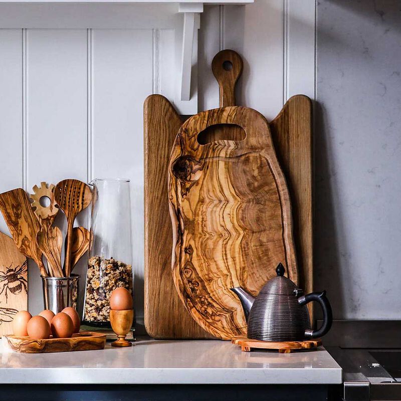 Selbrae House Olive Wood - Pasta Spoon image number 2