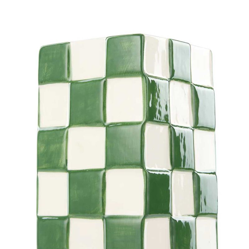 Emporium Lulu Collection Check Vase image number 2