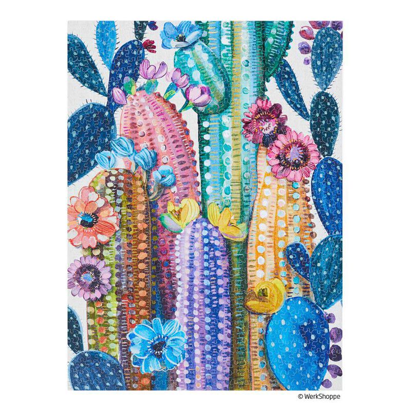 WerkShoppe Desert Bloom 1000 Piece Puzzle image number 1