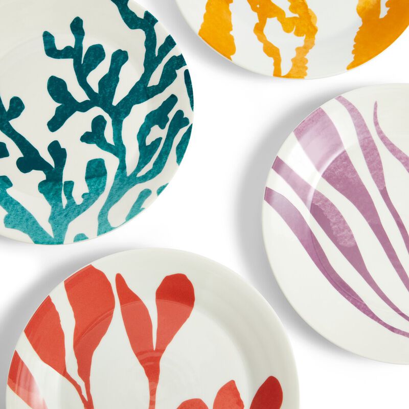 Royal Doulton 1815 Bright Plate 24cm Mixed Pattern Set of 4 image number 2