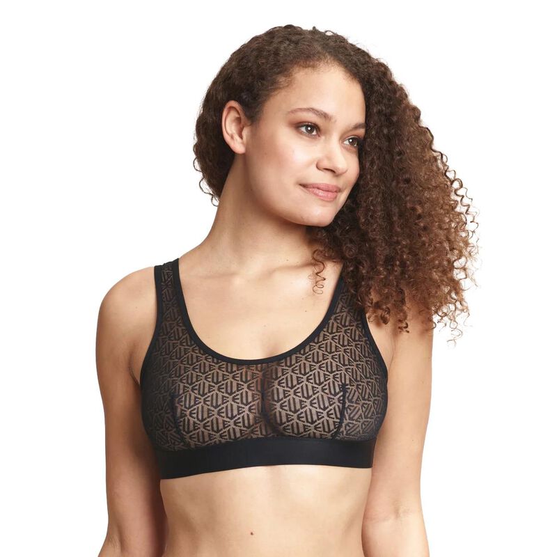 Elle Icon Lace Crop Bralette image number 0