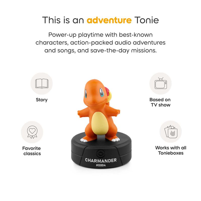 tonies Pok&eacute;mon - Charmander Tonie Audio Character image number 1