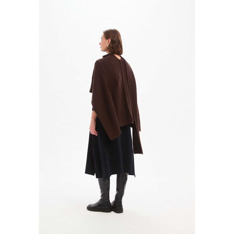 TIRELLI Asymmetric Wrap Knit image number 1