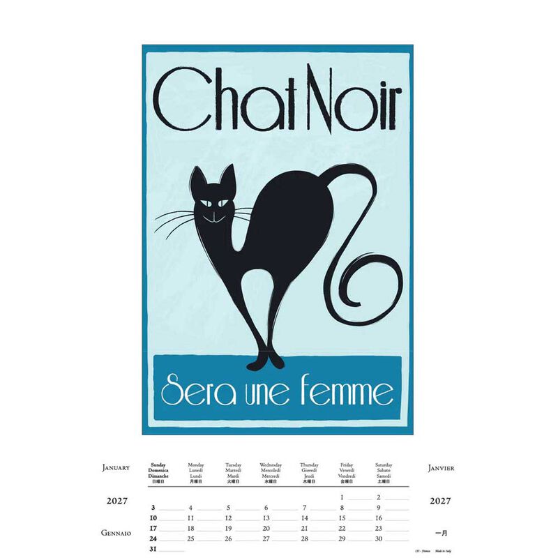 Istituto Fotocromo Gatti Italiano Large Art Calendar 2027 image number 1