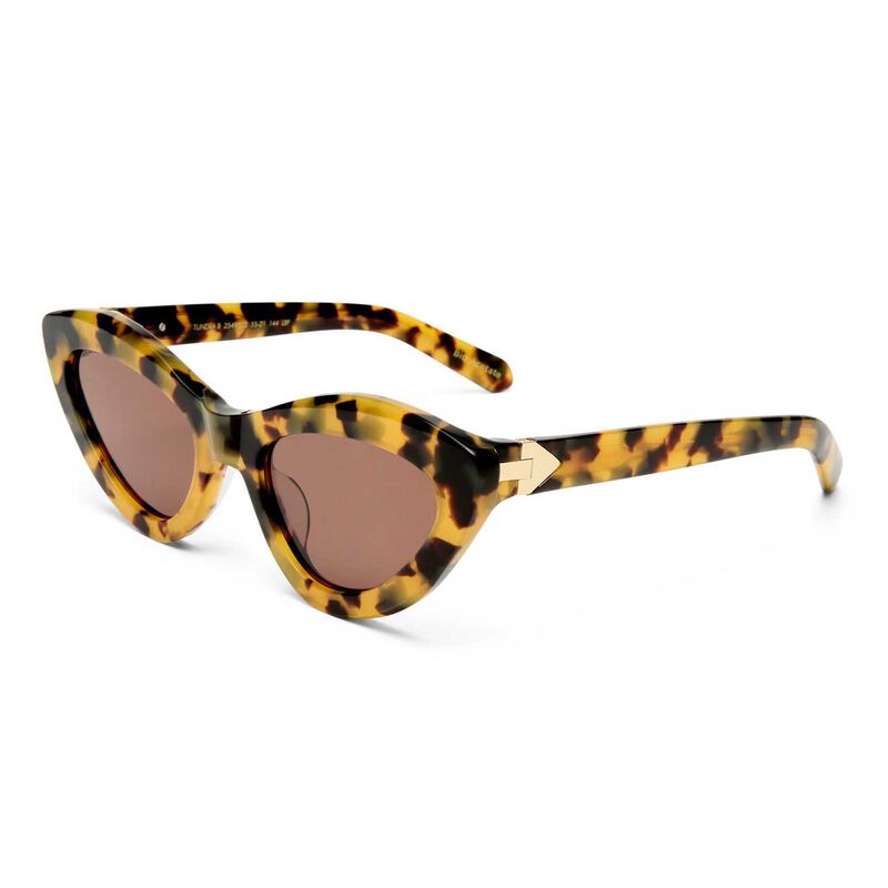 Karen Walker Tundra Crazy Tort Sunglasses image number 0