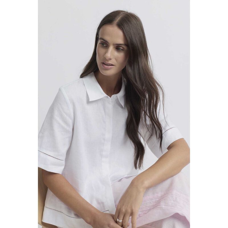 Yarra Trail Tirari Lace Shirt image number 1