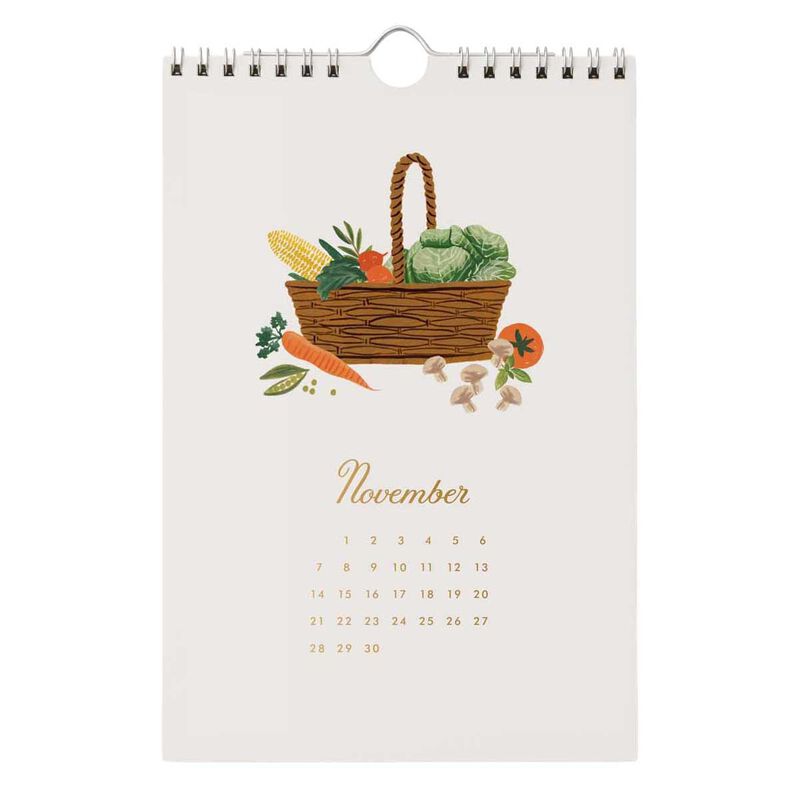 Rifle Paper Co. Garden Study Kitchen 2027 Kitchen Calendar image number 3