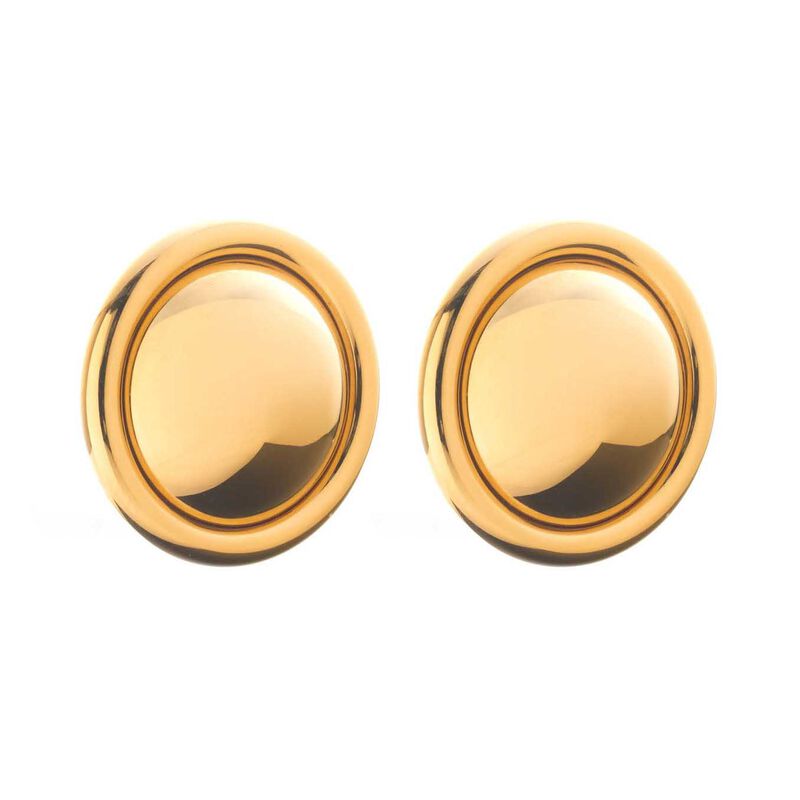 Silk & Steel Globe Earrings image number 0