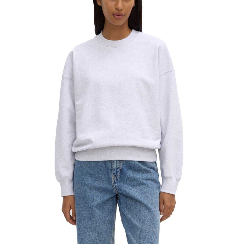 Assembly Label Womens Atelier Logo Fleece Heather Grey Marle image number 0