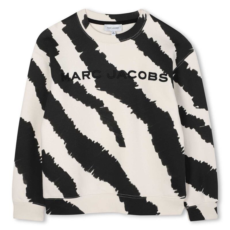 MARC JACOBS Zebra Sweatshirt 3Y-6Y image number 0