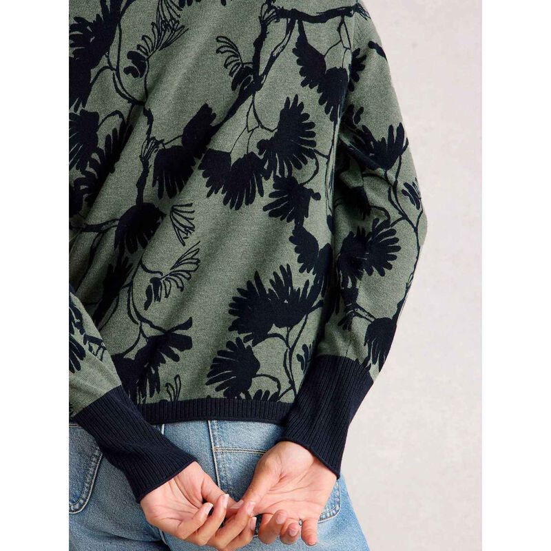 White Stuff Lulu Print Cardi image number 1