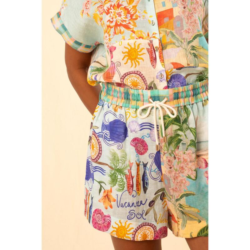 KACHEL Freddie Drawstring Shorts image number 2