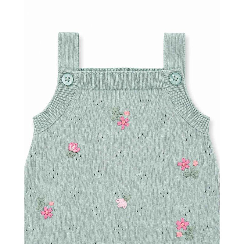 B&eacute;b&eacute; Chelsea Hand Embroidered Knit Bodysuit image number 2