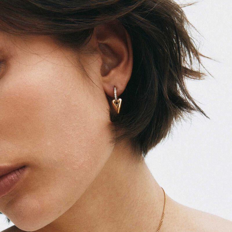 Edblad Amore Sparkle Hoops S image number 1
