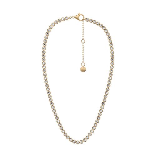 Skagen Moderne Glitz Gold-Tone Brass Chain Necklace