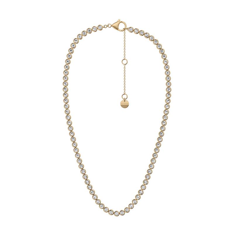 Skagen Moderne Glitz Gold-Tone Brass Chain Necklace image number 0