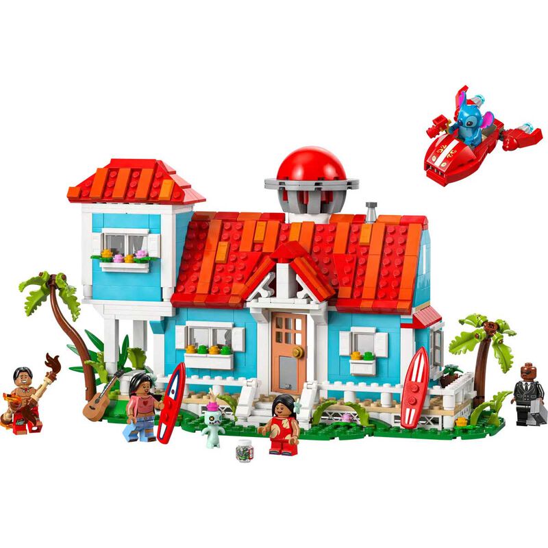 LEGO Disney™ Classic - Lilo and Stitch Beach House image number 1