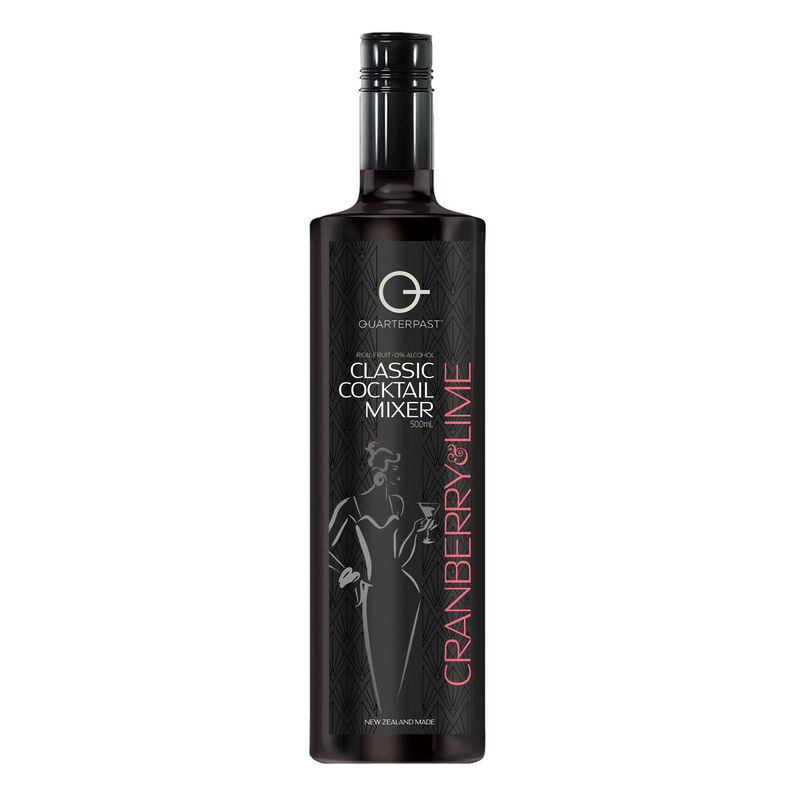 Q Cranberry & Lime Cocktail Syrup 500ml image number 0