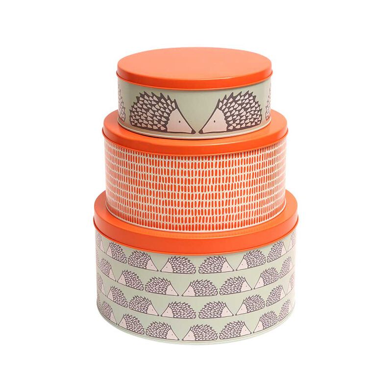 Scion By Dexam Spike Set Of 3 Round Cake Tins image number 1