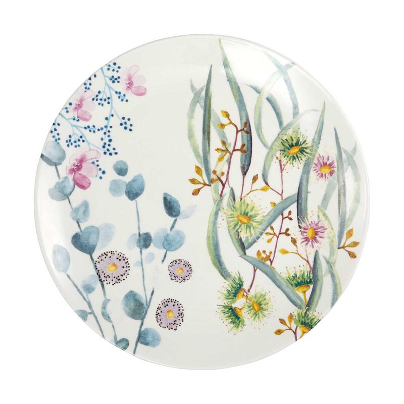 Maxwell & Williams RB Gardens Eucalyptus Bloom Round Platter 33cm image number 0