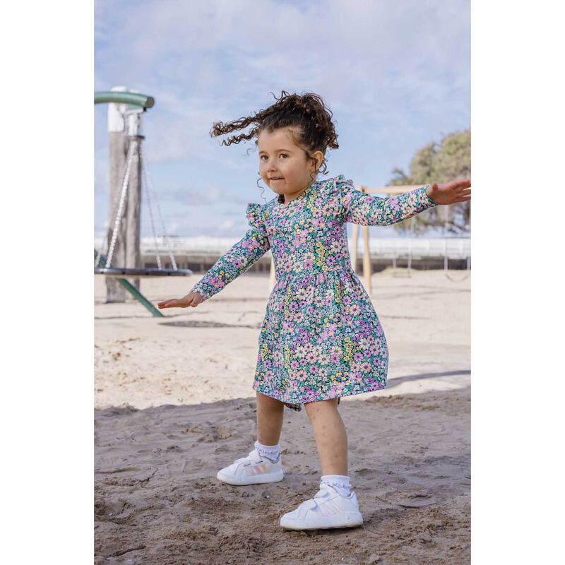 Milky Posie Patch Dress image number 1
