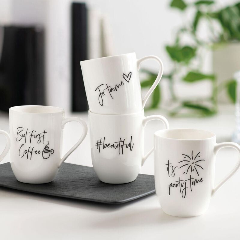 Villeroy & Boch Statement Mug But First Coffee image number 1
