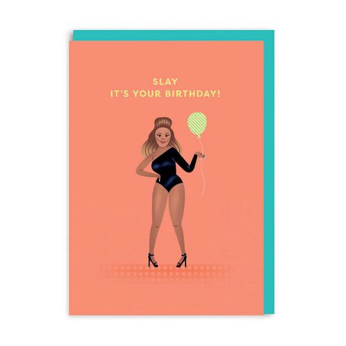 Ohh Deer Beyonce Slay Birthday Card