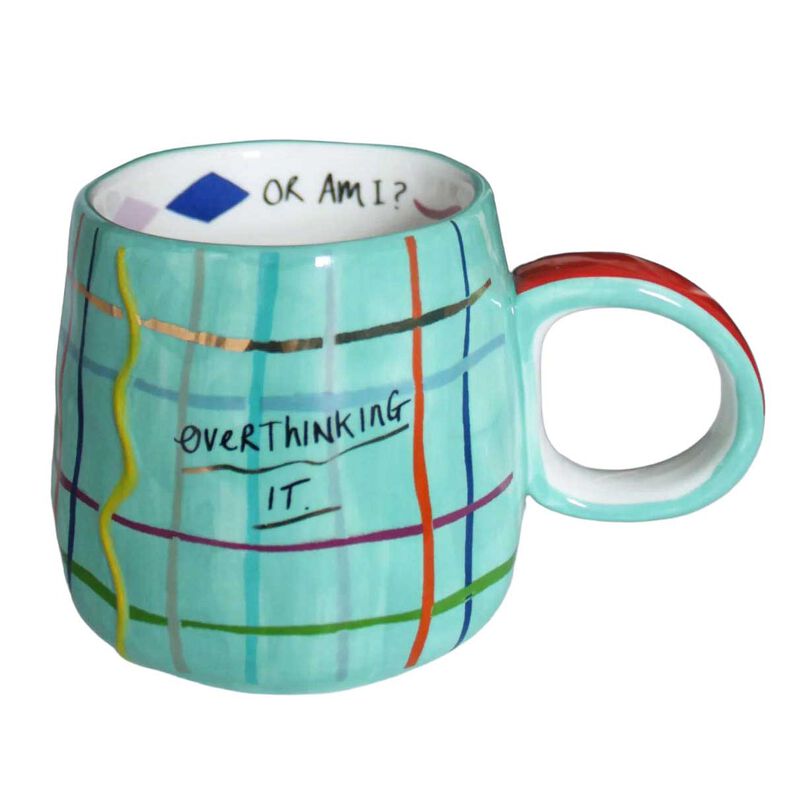 House Of Disaster Small Talk 'Overthinking It' Cup image number 0