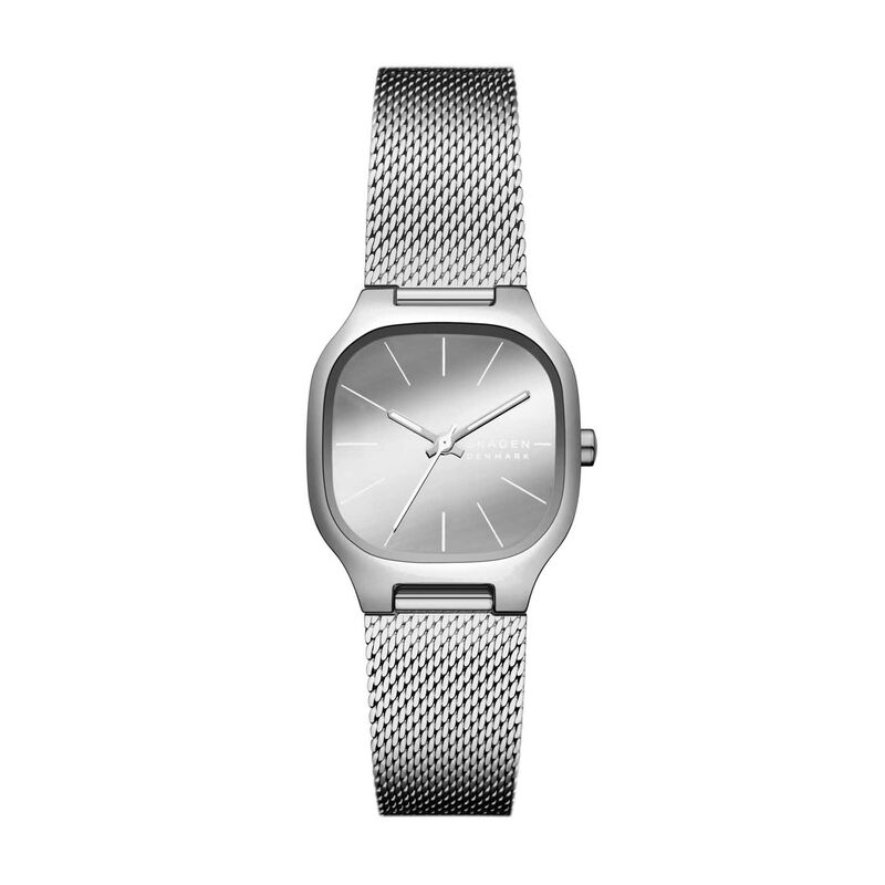 Skagen Mellem Lille Three-Hand Silver Stainless Steel Watch SKW3163 image number 0