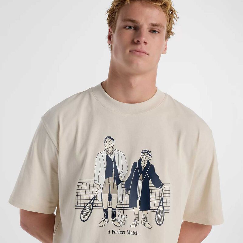 New Balance A Perfect Match Tennis T Shirt image number 2