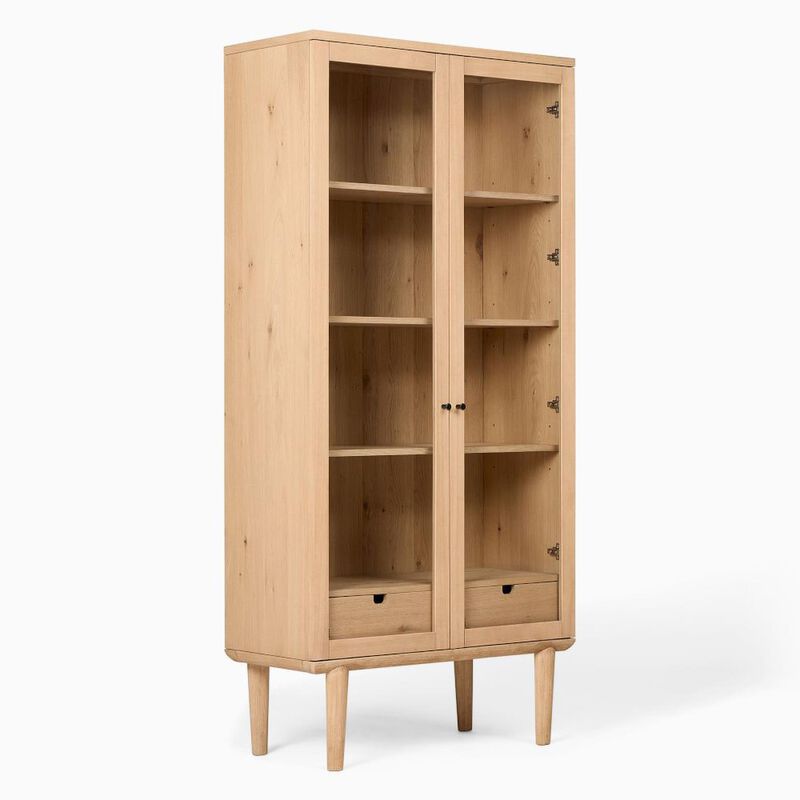 West Elm Whitman Glass Cabinet image number 2