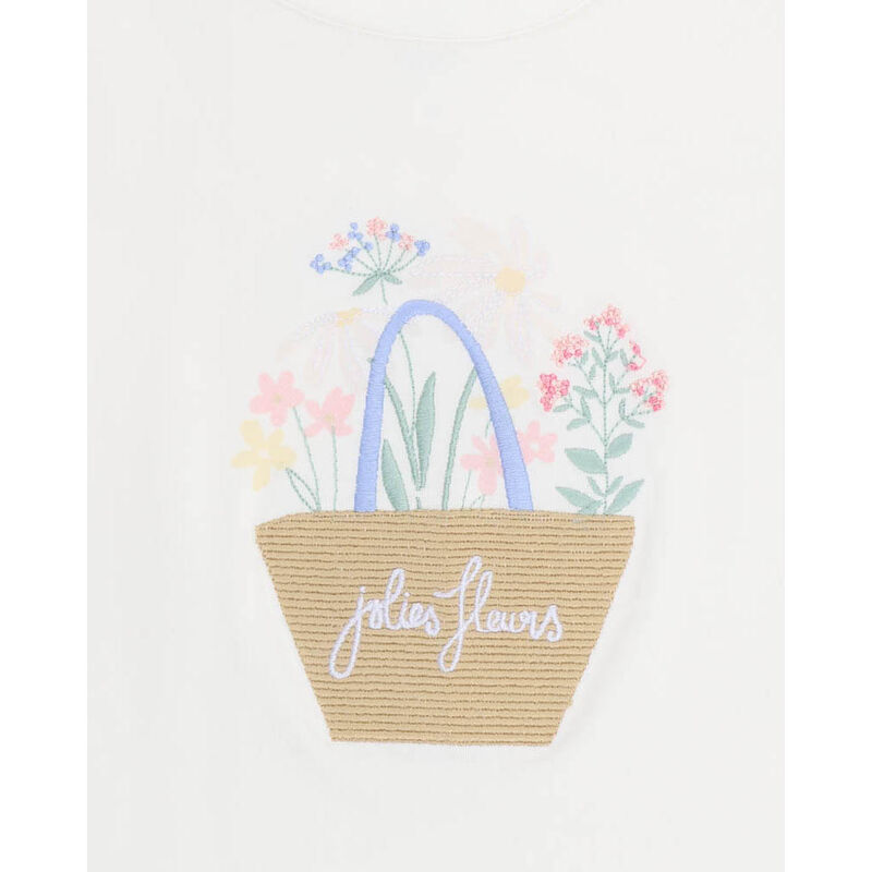 Bébé Bonnie Organic Flower Tee image number 2