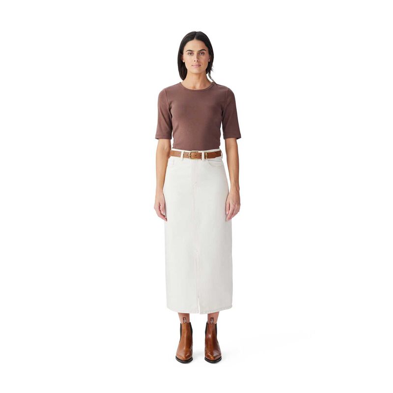 R.M. Williams Temma Denim Midi Skirt image number 3