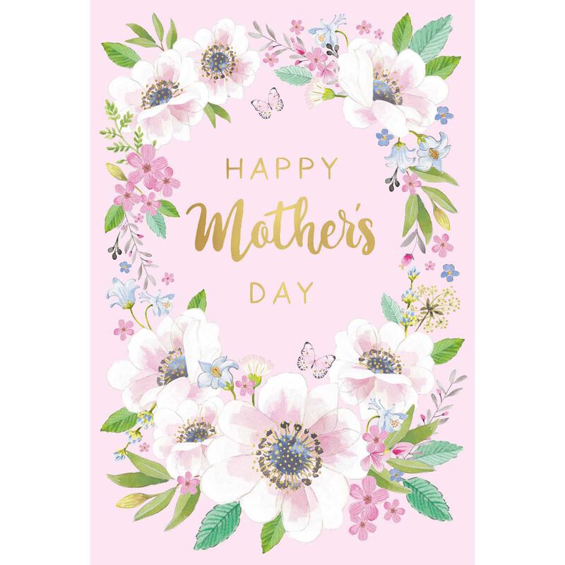 Image Gallery Sim Meadow Wreath Mother's Day Card image number 0