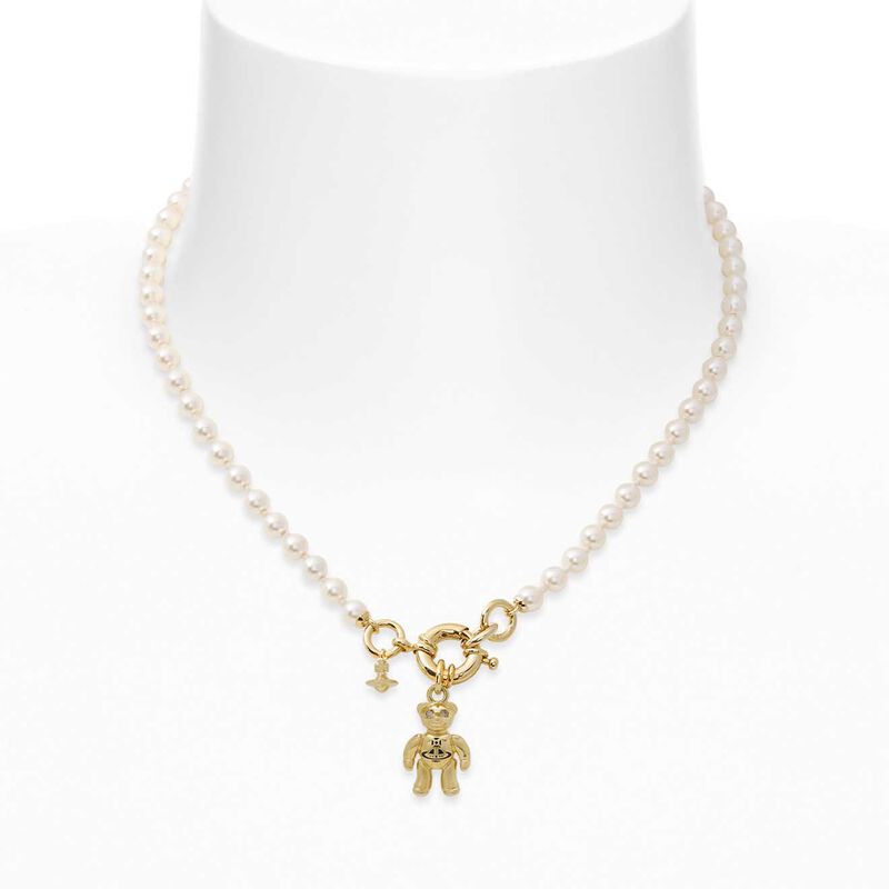 Vivienne Westwood Ruby Pearl Necklace | Ballantynes Department Store