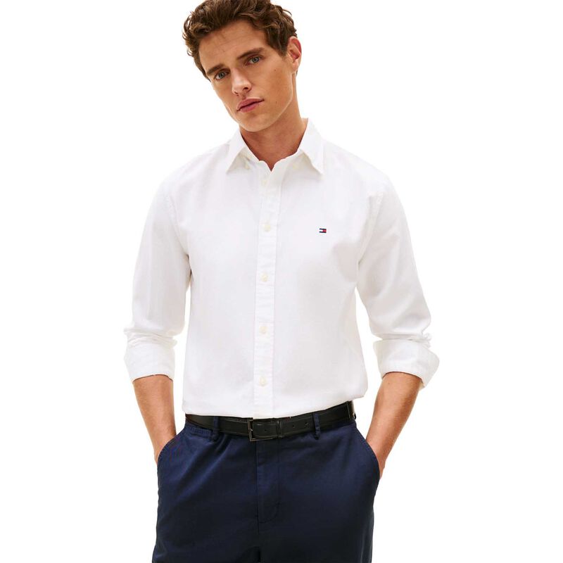 Tommy Hilfiger TH Flex Regular Fit Dobby Shirt image number 0