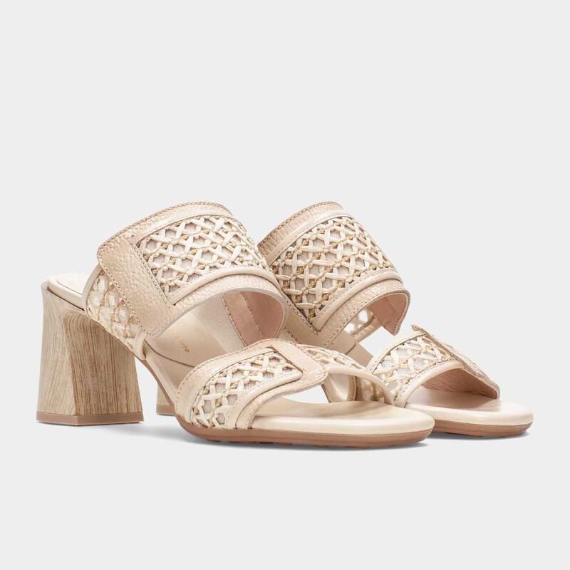 Hispanitas Orquidea Raffia Slingback Heeled Sandal image number 1