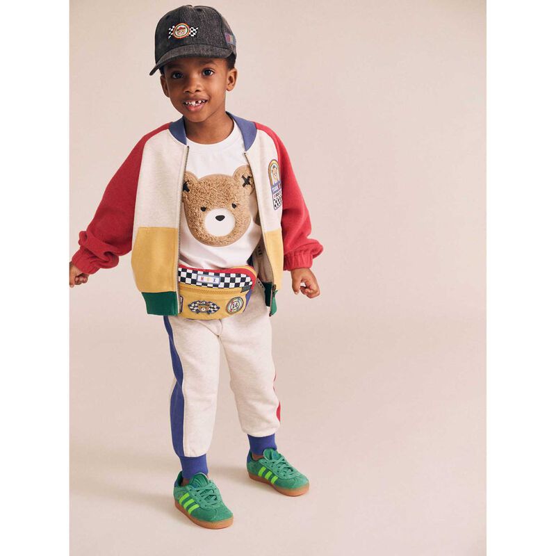 Huxbaby Hux Colour Block Zip Sweat 3-5Y image number 3