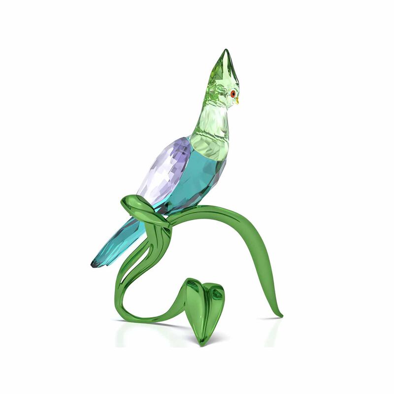 Swarovski Idyllia Green Turaco image number 2
