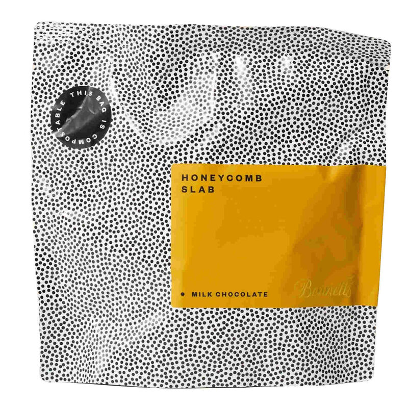 Bennetts of Mangawhai Honeycomb Slab - Milk Chocolate 140g image number 0