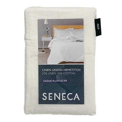 Seneca Union Hemstitch Standard Pillowcase Pair