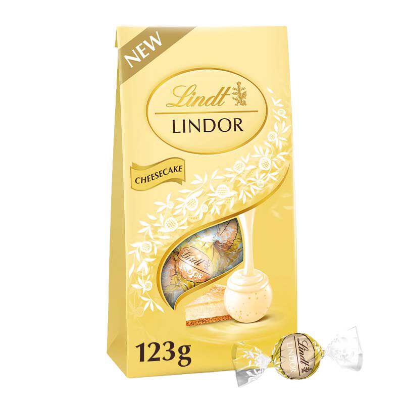 Lindt LINDOR Cheesecake Bag 123g image number 0