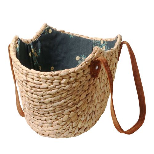 Robert Gordon Market Lane Basket - Meadow With Suede Handles