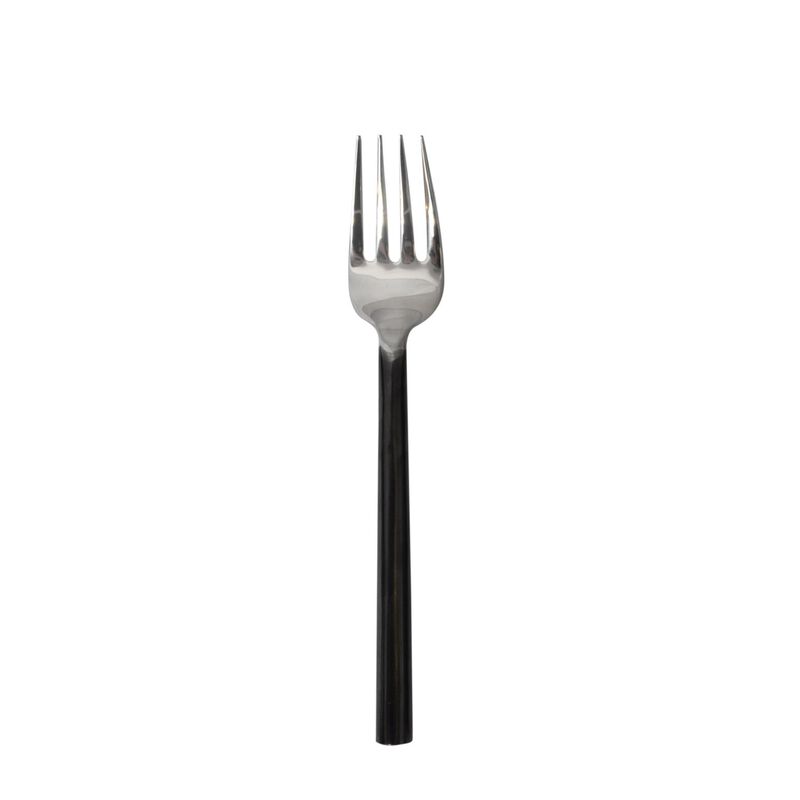 French Country Black Handle Dessert Fork image number 0