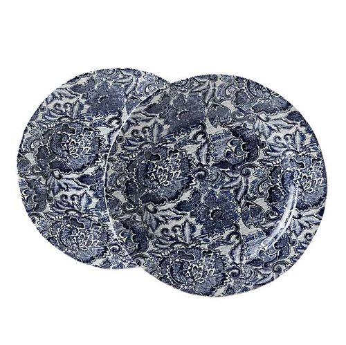 Ralph Lauren Faded Peony Dinner Plate Gift Set