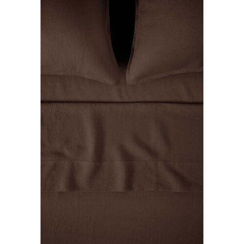 Wallace Cotton Loft Linen Flat Sheet