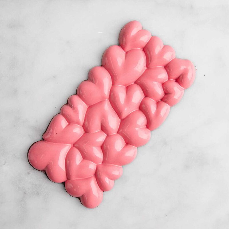 House of Chocolate Gianduja Hazelnut Milk Chocolate Heart Bar image number 1