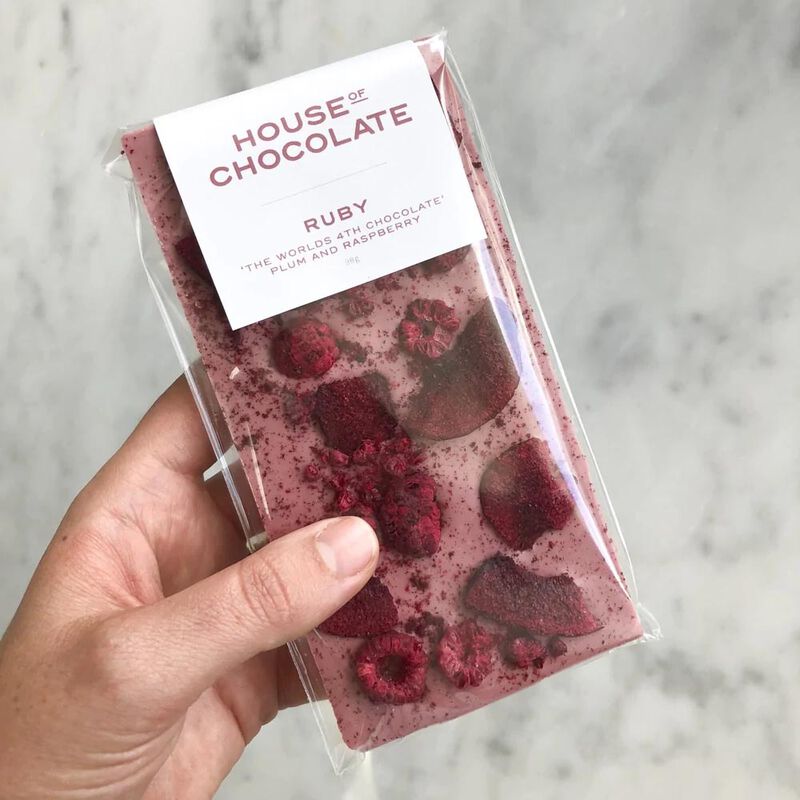 House of Chocolate Ruby Plum & Raspberry Bar image number 1