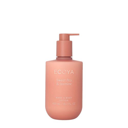 ECOYA Hand & Body Lotion Sweet Pea & Jasmine 450ml
